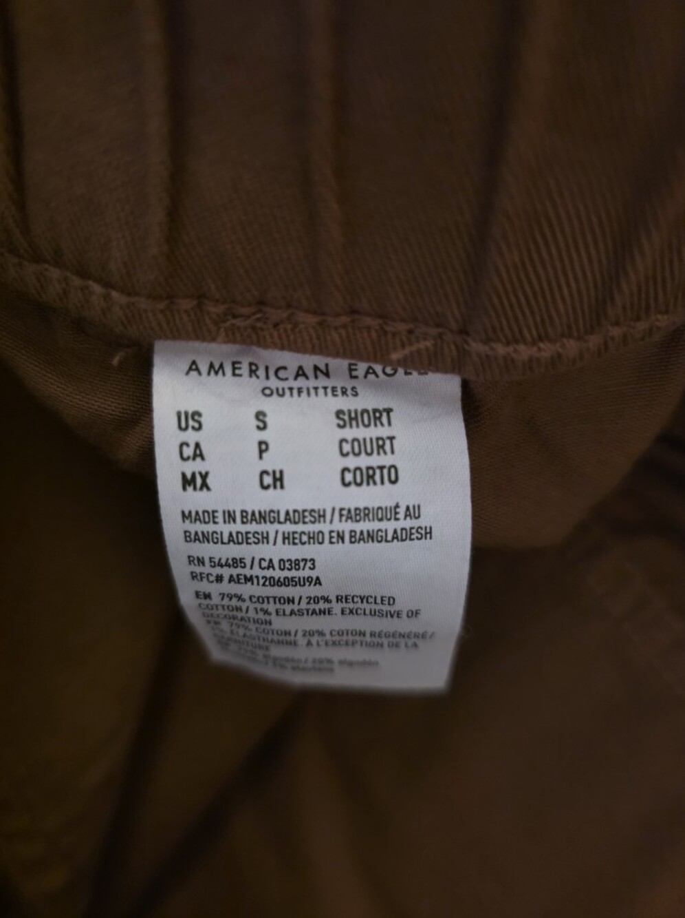 AE Stretch Low-Rise Baggy Utility Pant - Picture 7 of 7